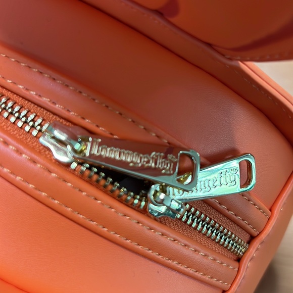 Disney Minnie Mouse pumpkin Loungefly Backpack - Picture 5 of 6